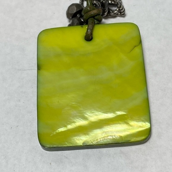 SILPADA Mother of Pearl Pyrite 925 Necklace - Picture 11 of 11